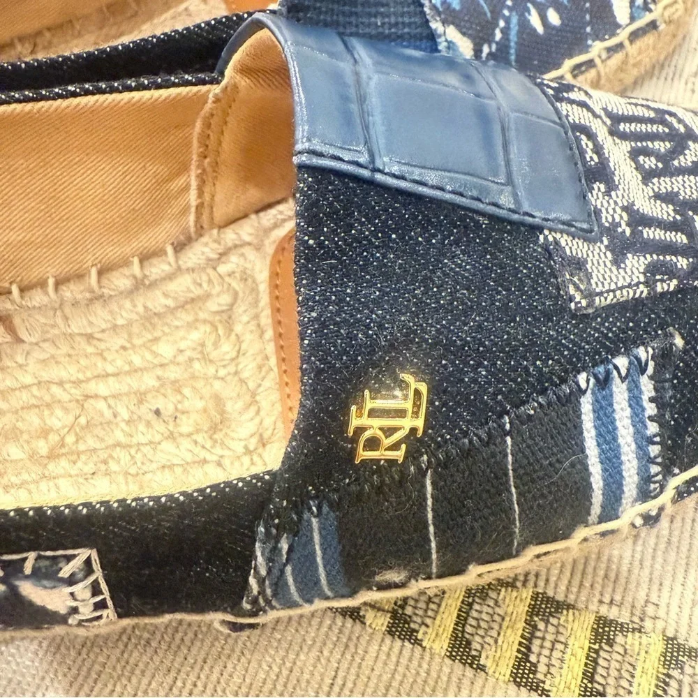 Women's Lauren Ralph Lauren Cameryn Patchwork Espadrille